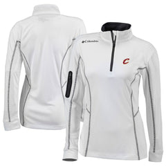 Cleveland Cavaliers Women's Omni-Wick Shotgun Quarter-Zip Pullover Top sale - White | Columbia sale
