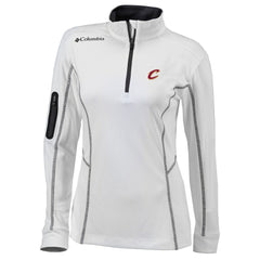 Cleveland Cavaliers Women's Omni-Wick Shotgun Quarter-Zip Pullover Top sale - White | Columbia sale