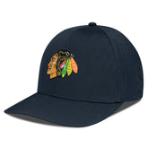 Chicago Blackhawks Levelwear Zeta Flex Hat Black