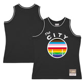 Golden State Warriors Hardwood Classic Pride Jersey sale - Black | Mitchell & Ness shop