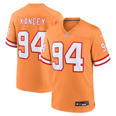 Calijah Kancey Tampa Bay Buccaneers Alternate Game Jersey - Orange | Nike for sale
