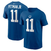 Michael Pittman Jr. Indianapolis Colts Player Name & Number T-Shirt - Royal | Nike sale