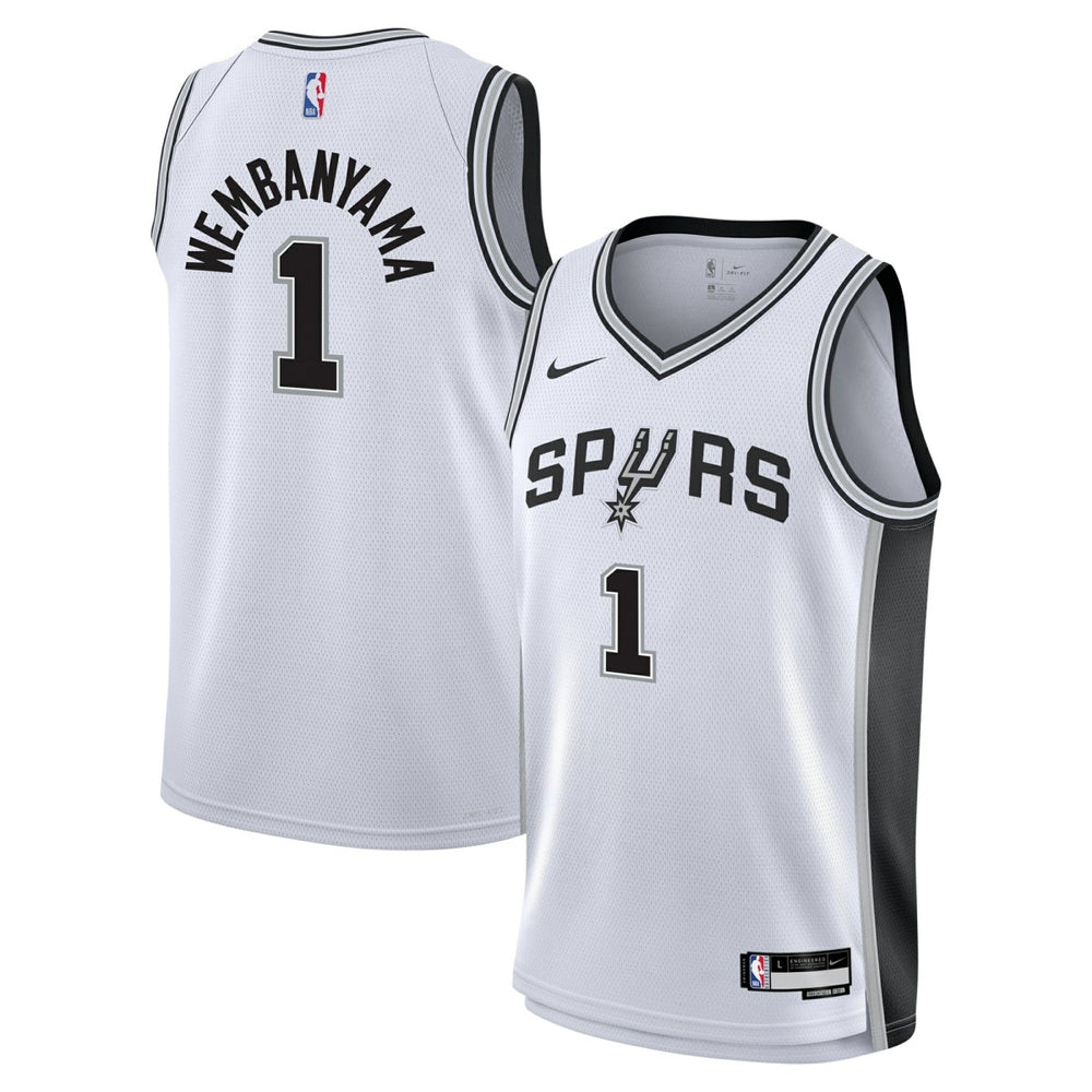 Victor Wembanyama San Antonio Spurs Youth Swingman Jersey - Association Edition - White | Nike shop