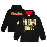 Atlanta Hawks Hardwood Classics OG 2.0 Pullover Hoodie - Black | Mitchell & Ness cheap