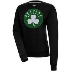 Boston Celtics Antigua Women's Victory Crewneck Pullover Sweatshirt - Black sale