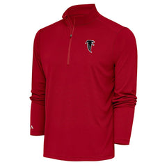 Atlanta Falcons Adult Throwback Logo Tribute Quarter-Zip Pullover - Red cheap