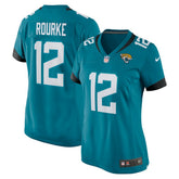 Nathan Rourke Jacksonville Jaguars Women's Team Game Jersey - Teal | Nike online