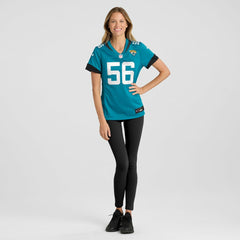 Yasir Abdullah Jacksonville Jaguars Women's Team Game Jersey - Teal | Nike discount