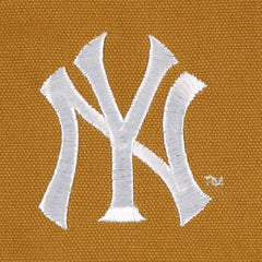 New York Yankees Dunbrooke Dakota Work Full-Zip Hoodie Jacket - Brown