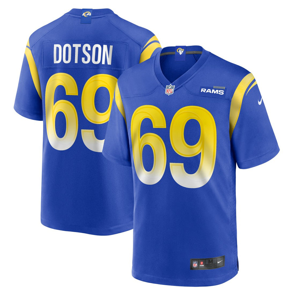 Kevin Dotson Los Angeles Rams Game Jersey - Royal | Nike on sale