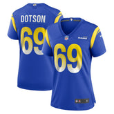 Kevin Dotson Los Angeles Rams Women's Game Jersey - Royal | Nike discount