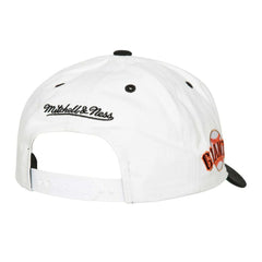 San Francisco Giants Cooperstown Collection Tail Sweep Pro Snapback Hat - White | Mitchell & Ness