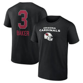 Budda Baker Arizona Cardinals Team Wordmark Player Name & Number T-Shirt - Black online