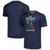 C.J. Stroud Houston Texans Homage Unisex NFL Blitz Player Tri-Blend T-Shirt - Heathered Navy outlet