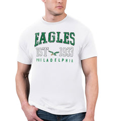 Philadelphia Eagles Starter Retro Team Graphic T-Shirt - White on sale