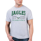 Philadelphia Eagles Starter Retro Team Graphic T-Shirt - Gray on sale