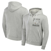 Philadelphia Eagles NFL x Darius Rucker Collection Full-Zip Hoodie - Gray for sale