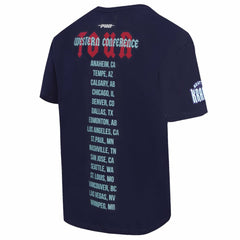 Seattle Kraken Pro Standard City Tour T-Shirt Deep Sea Blue