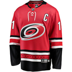 Jordan Staal Carolina Hurricanes Fanatics Alternate Breakaway Jersey Red