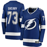 Conor Sheary Tampa Bay Lightning Fanatics Women's Home Breakaway Player Jersey Blue