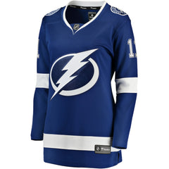 Luke Glendening Tampa Bay Lightning Fanatics Women's Home Breakaway Player Jersey Blue
