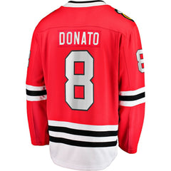 Ryan Donato Chicago Blackhawks Fanatics Home Breakaway Jersey Red