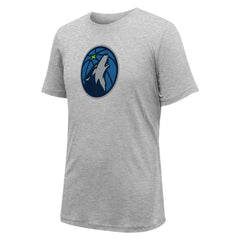 Minnesota Timberwolves Stadium Essentials Unisex Primary Logo T-Shirt - Gray cheap