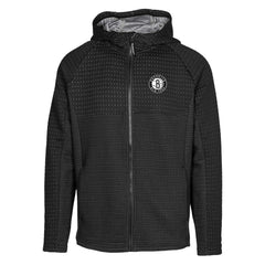Brooklyn Nets Levelwear Durham Insignia Core Full-Zip Hoodie - Black shop
