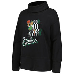 Boston Celtics Levelwear Women's Sunset Pullover Sweatshirt - Black outlet
