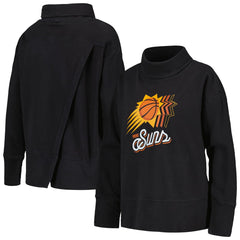 Phoenix Suns Levelwear Women's Sunset Pullover Sweatshirt - Black cheap