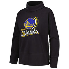 Golden State Warriors Levelwear Women's Sunset Pullover Sweatshirt sale - Black outlet