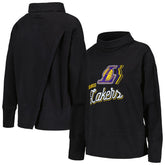 Los Angeles Lakers Levelwear Women's Sunset Pullover Sweatshirt - Black discount