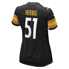 Nick Herbig Pittsburgh Steelers Women's Game Jersey - Black | Nike sale