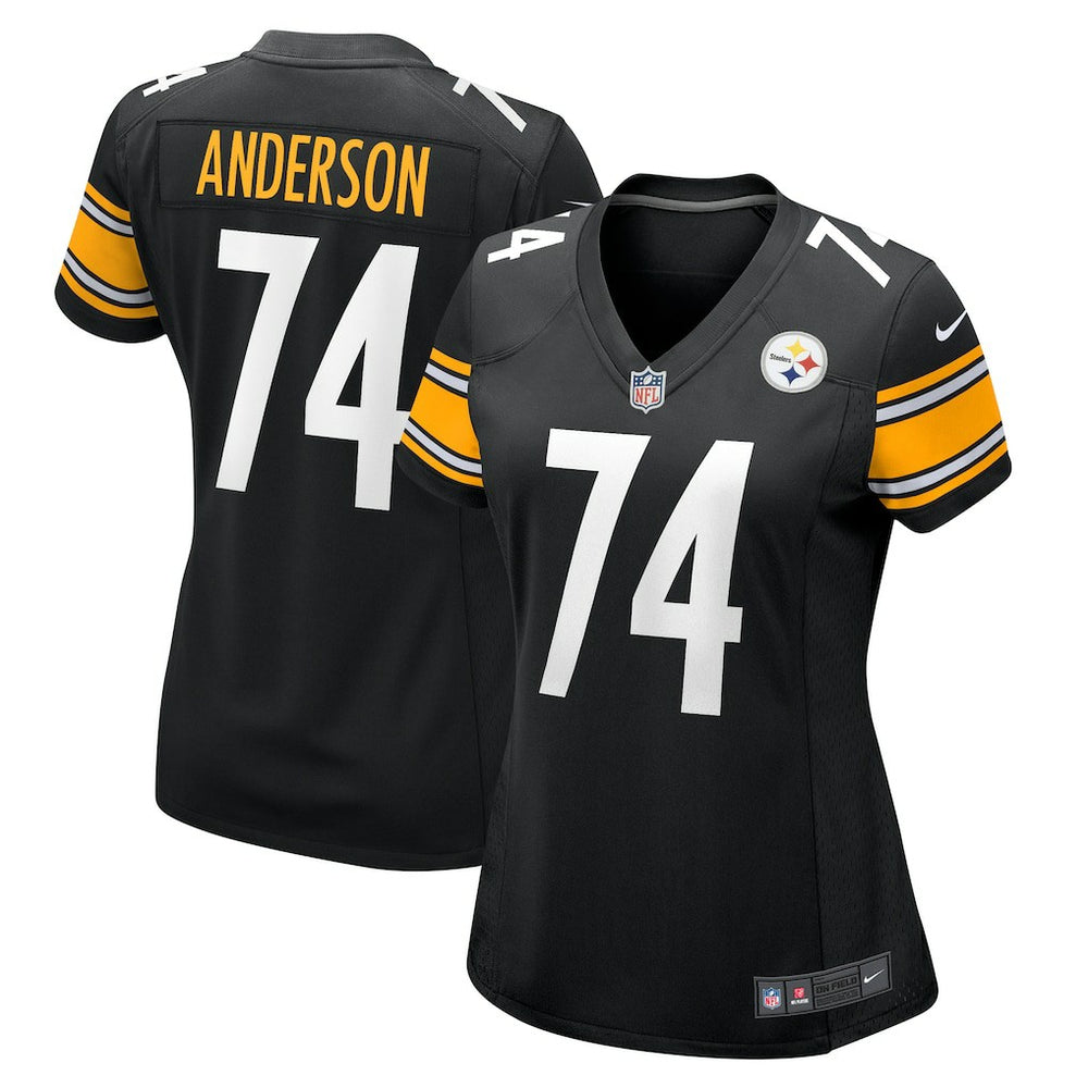 Spencer Anderson Pittsburgh Steelers Women's Game Jersey - Black | Nike on sale