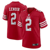 Deommodore Lenoir San Francisco 49ers Game Jersey - Scarlet | Nike online