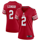 Deommodore Lenoir San Francisco 49ers Women's Game Jersey - Scarlet | Nike outlet