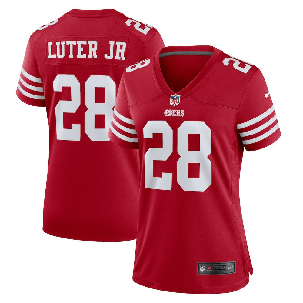 Darrell Luter Jr. San Francisco 49ers Women's Game Jersey - Scarlet | Nike on sale