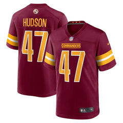 Khaleke Hudson Washington Commanders Game Jersey - Burgundy | Nike for sale