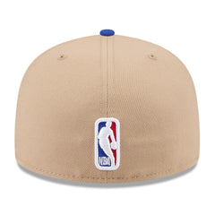 New York Knicks 2024 NBA Draft 59FIFTY Fitted Hat - Tan/Blue | New Era discount