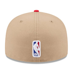Chicago Bulls 2024 NBA Draft 59FIFTY Fitted Hat - Tan/Red | New Era for sale