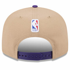 Los Angeles Lakers 2024 NBA Draft 9FIFTY Snapback Hat - Tan/Purple | New Era outlet