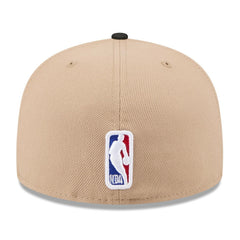 Brooklyn Nets 2024 NBA Draft 59FIFTY Fitted Hat - Tan/Black | New Era on sale