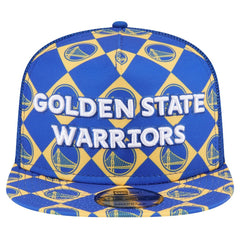 Golden State Warriors Seeing Diamonds A-Frame Trucker 9FIFTY Snapback Hat sale - Royal | New Era outlet