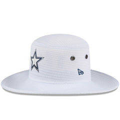 Dallas Cowboys New Era 2024 NFL Training Camp Panama Bucket Hat - White online