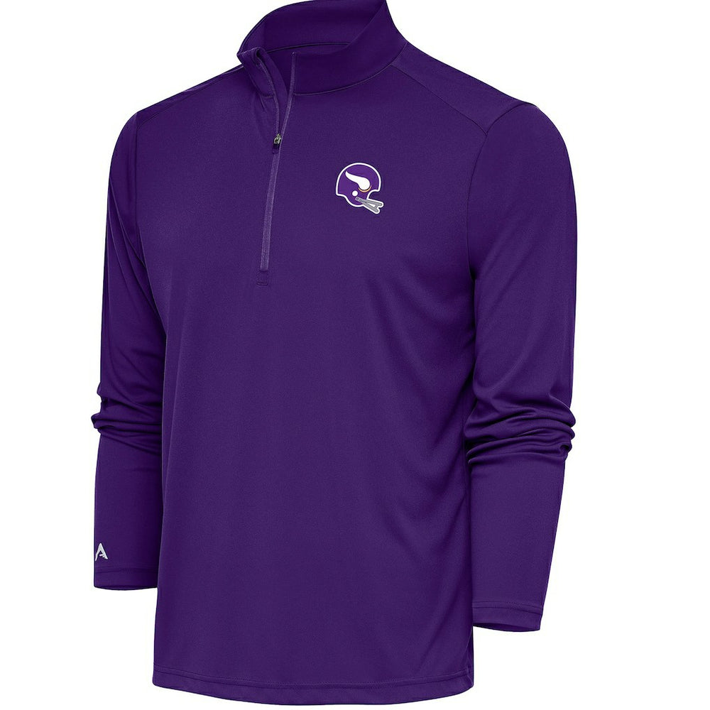 Minnesota Vikings Antigua Tribute Quarter-Zip Pullover Jacket - Purple outlet