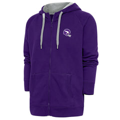 Minnesota Vikings Antigua Victory Full-Zip Hoodie - Purple discount