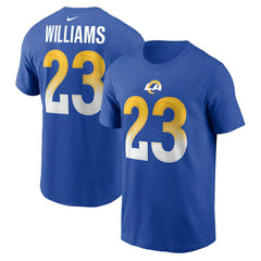 Kyren Williams Los Angeles Rams Player Name & Number T-Shirt - Royal | Nike discount