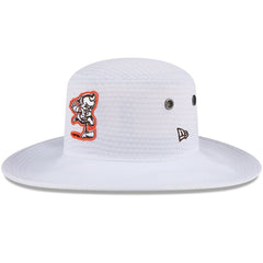 Cleveland Browns New Era 2024 NFL Training Camp Panama Bucket Hat - White on sale