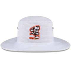 Cleveland Browns New Era 2024 NFL Training Camp Panama Bucket Hat - White on sale