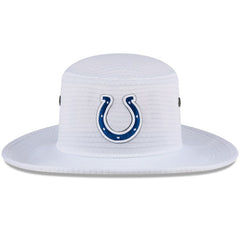 Indianapolis Colts New Era 2024 NFL Training Camp Panama Bucket Hat - White for sale